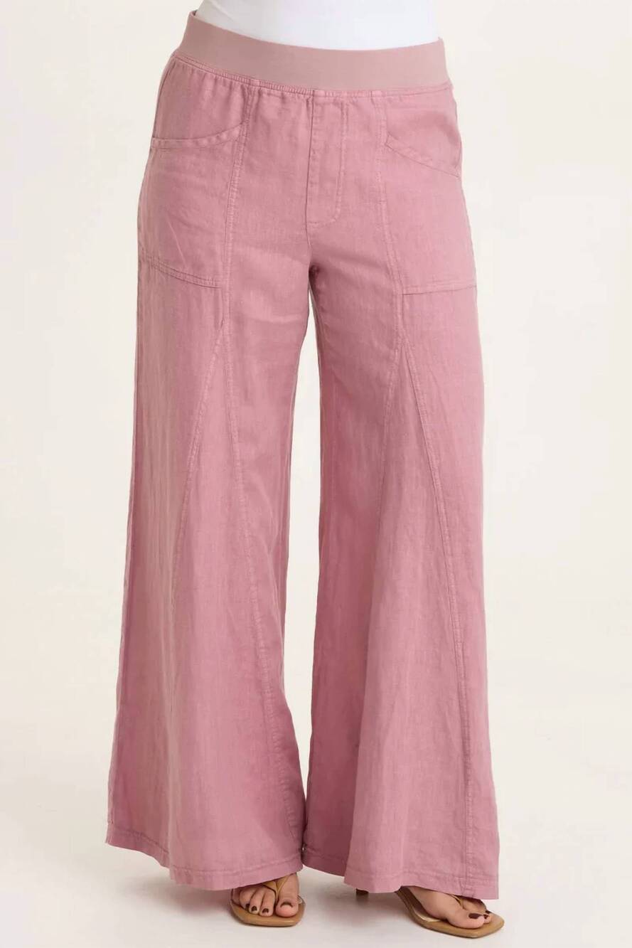NEW XCVI elaine wide leg pant in svelte